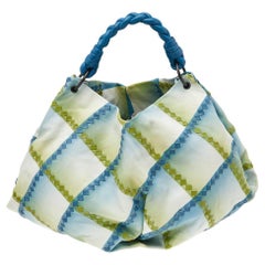 Bottega Veneta Mehrfarbig Intrecciato Leder Aquilone Fortune Cookie Hobo
