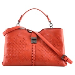 Tote Intrecciato Nappa von Bottega Veneta Napoli mit getuftetem Detail Medium