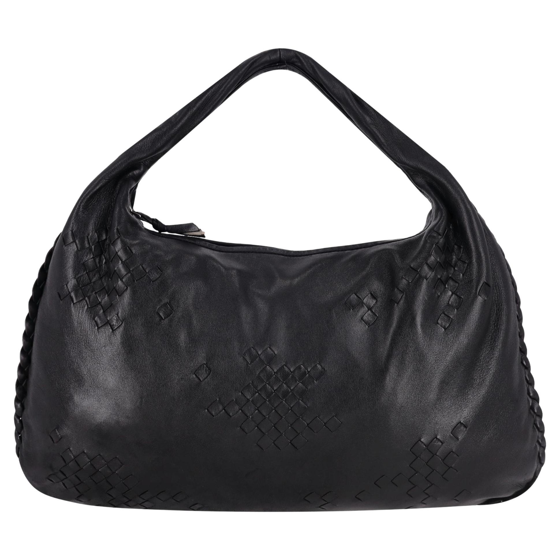 Bottega Veneta Nappa Intrecciato Leather Large Veneta Hobo Bag