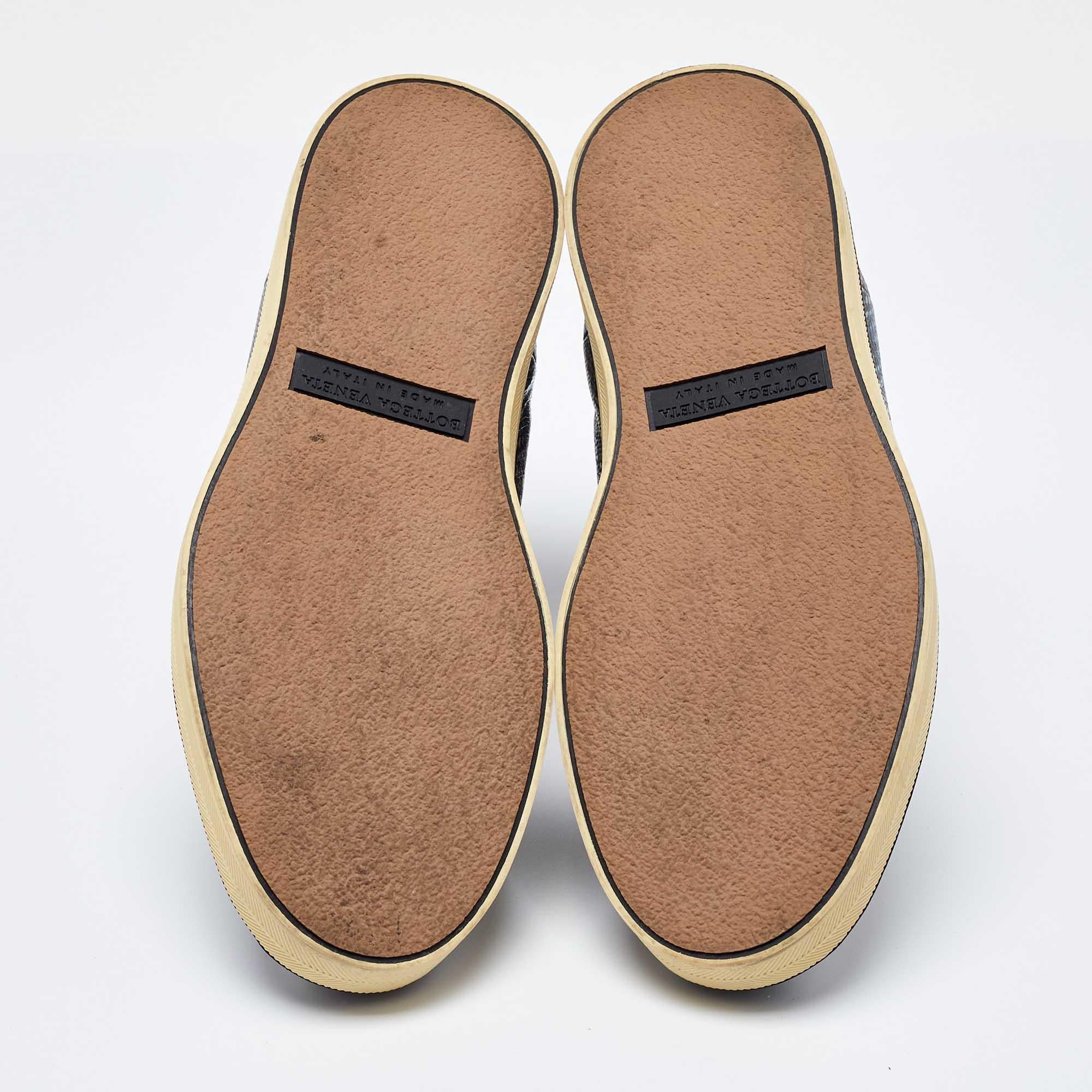 Bottega Veneta Navy Blue Karung Chelsea Boots Size 39 1