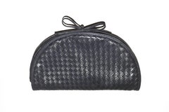 Bottega Veneta Navy Clutch