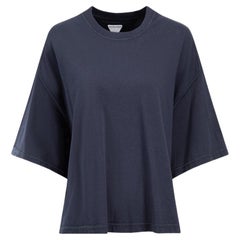 Übergroßes T-Shirt von Bottega Veneta in Marineblau, Größe XL