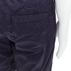 BOTTEGA VENETA marineblaue VENETA lässige Shorts aus gewaschener Baumwolle mit Tasche IT46 S