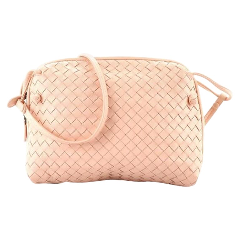 Bottega Veneta Nodini Crossbody Bag Intrecciato Nappa Small