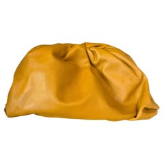 Bottega Veneta Ocher Leather Pouch
