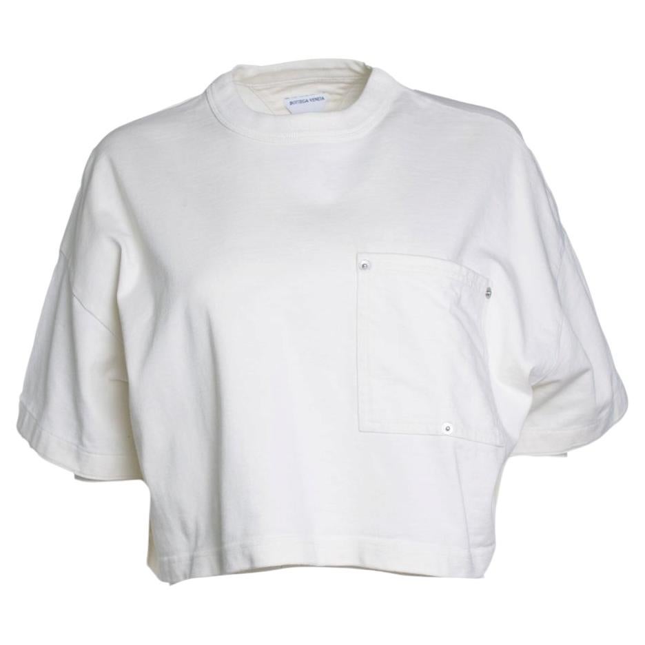 Bottega Veneta, off white cotton knit crewneck