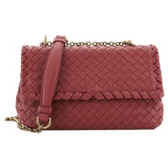 Bottega Veneta Olimpia Crossbody Bag Intrecciato Nappa Baby