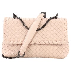 Bottega Veneta Olimpia Crossbody Bag Intrecciato Nappa Baby