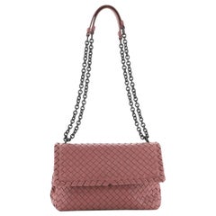 Bottega Veneta Olimpia Crossbody Bag Intrecciato Nappa Baby