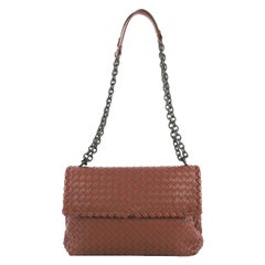 Bottega Veneta Olimpia Crossbody Bag Intrecciato Nappa Medium