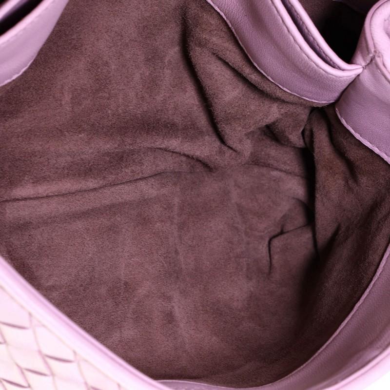 Gray Bottega Veneta Olimpia Crossbody Bag Intrecciato Nappa Small