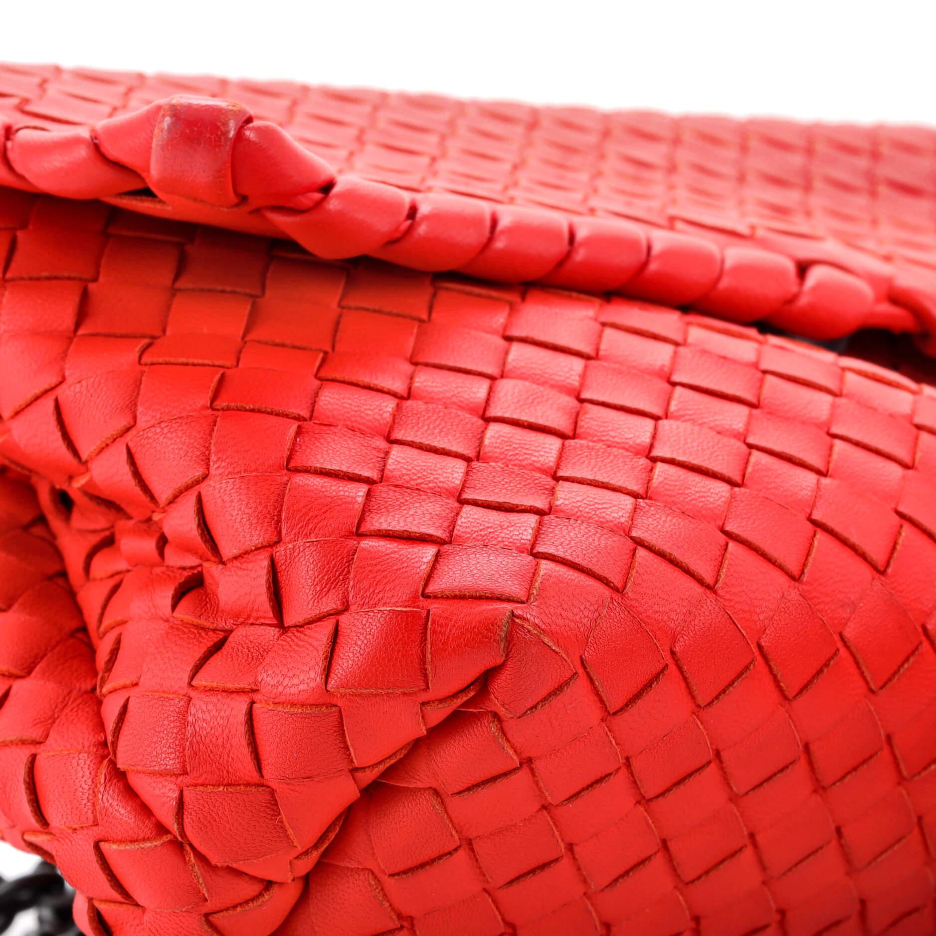 Bottega Veneta Olimpia Crossbody Bag Intrecciato Nappa Small For Sale 1