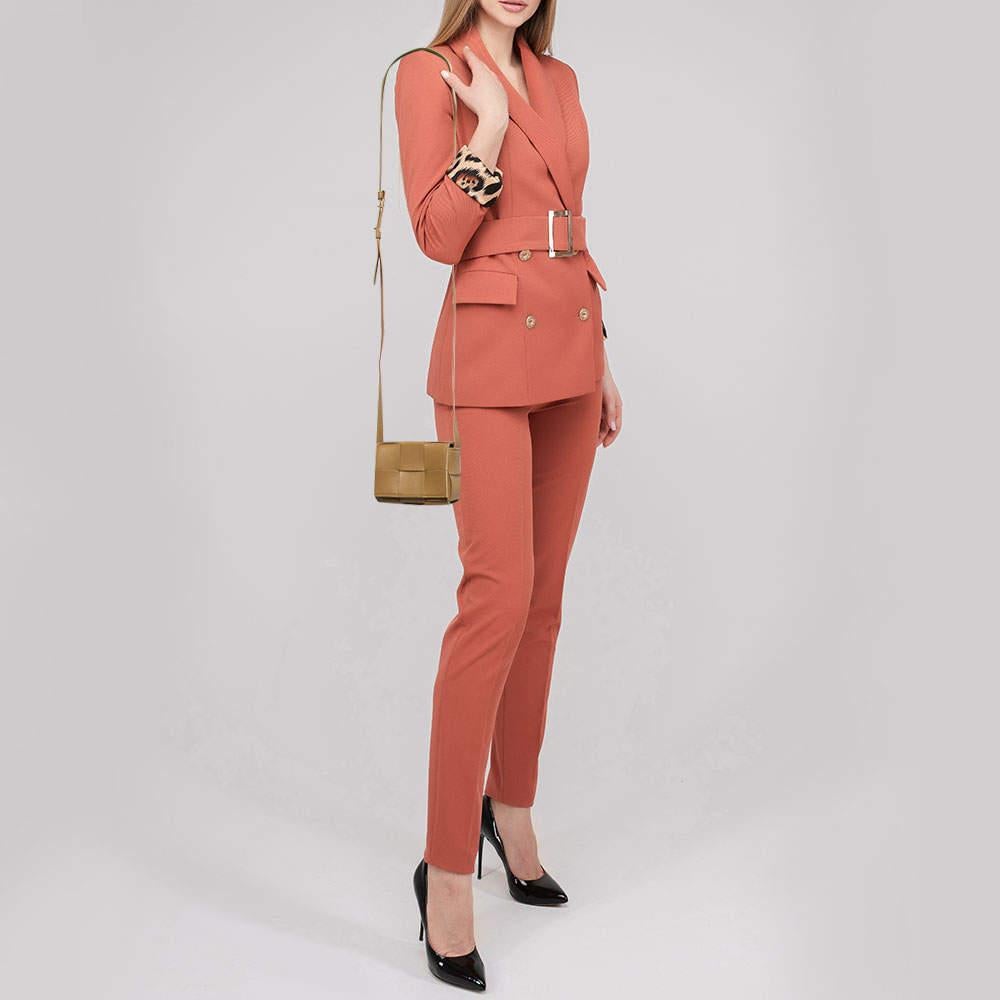 Bottega Veneta Olive Green Intrecciato Leather Mini Candy Cassette Crossbody Bag In New Condition In Dubai, Al Qouz 2