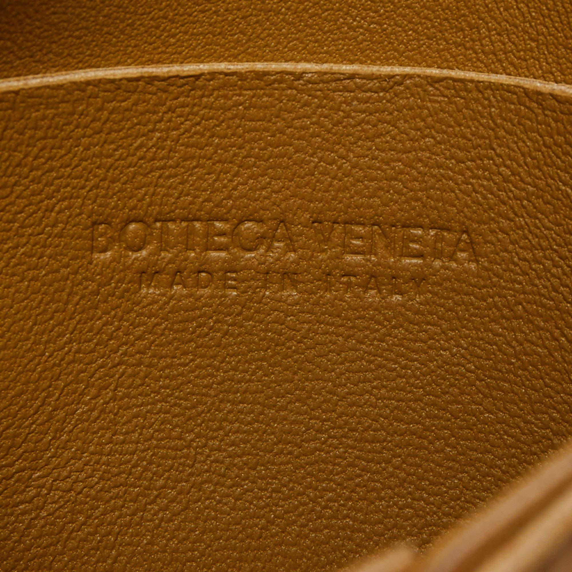 Bottega Veneta Olive Green Intrecciato Leather Mini Candy Cassette Crossbody Bag 3