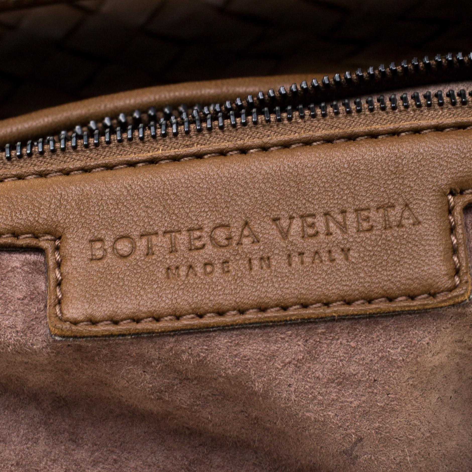 Bottega Veneta Ombre Intrecciato Leather Large Veneta Hobo 1