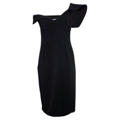 Bottega Veneta, vestido bustier de lana con un hombro