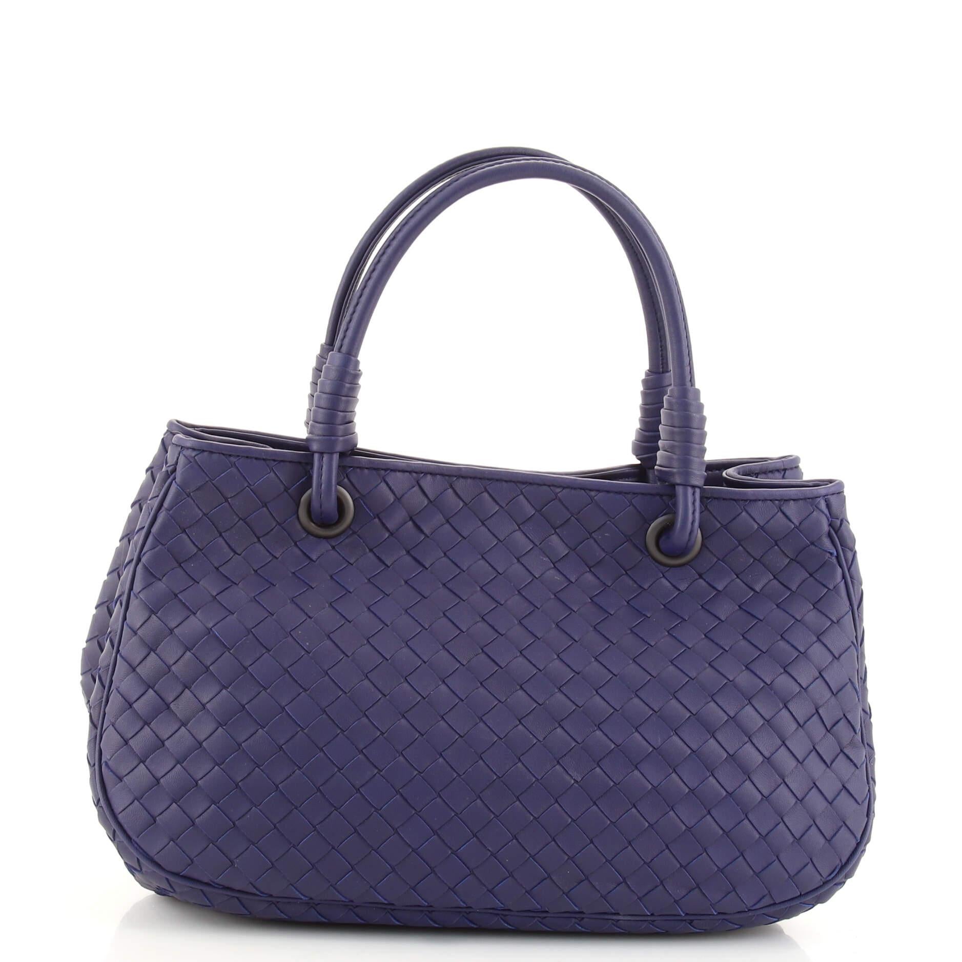 Women's or Men's Bottega Veneta Open Shopping Tote Intrecciato Nappa Small