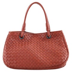 Bottega Veneta Open Shopping Tote Intrecciato Nappa Small