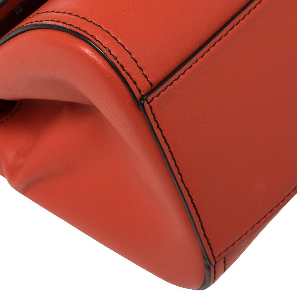 Bottega Veneta Orange Intrecciato Leather Crossbody bag 1