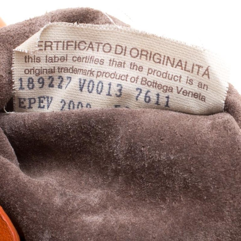Bottega Veneta BOTTEGAVENETA Intrecciato Handbag Leather Orange P14345 –  NUIR VINTAGE