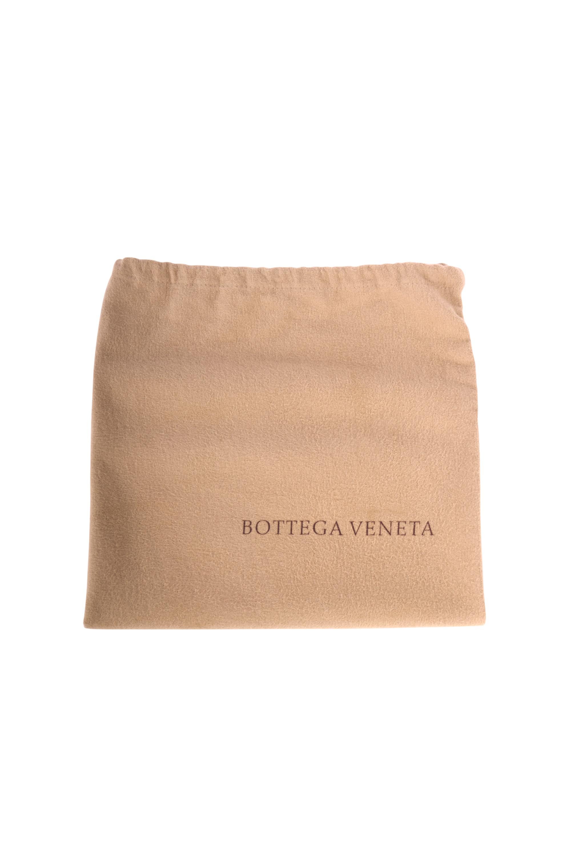 Bottega Veneta Orange Leather Hobo Cabas Bag For Sale 5