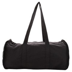 Bottega Veneta Packable Zip Duffle Bag Nylon with Intrecciato Nappa Large
