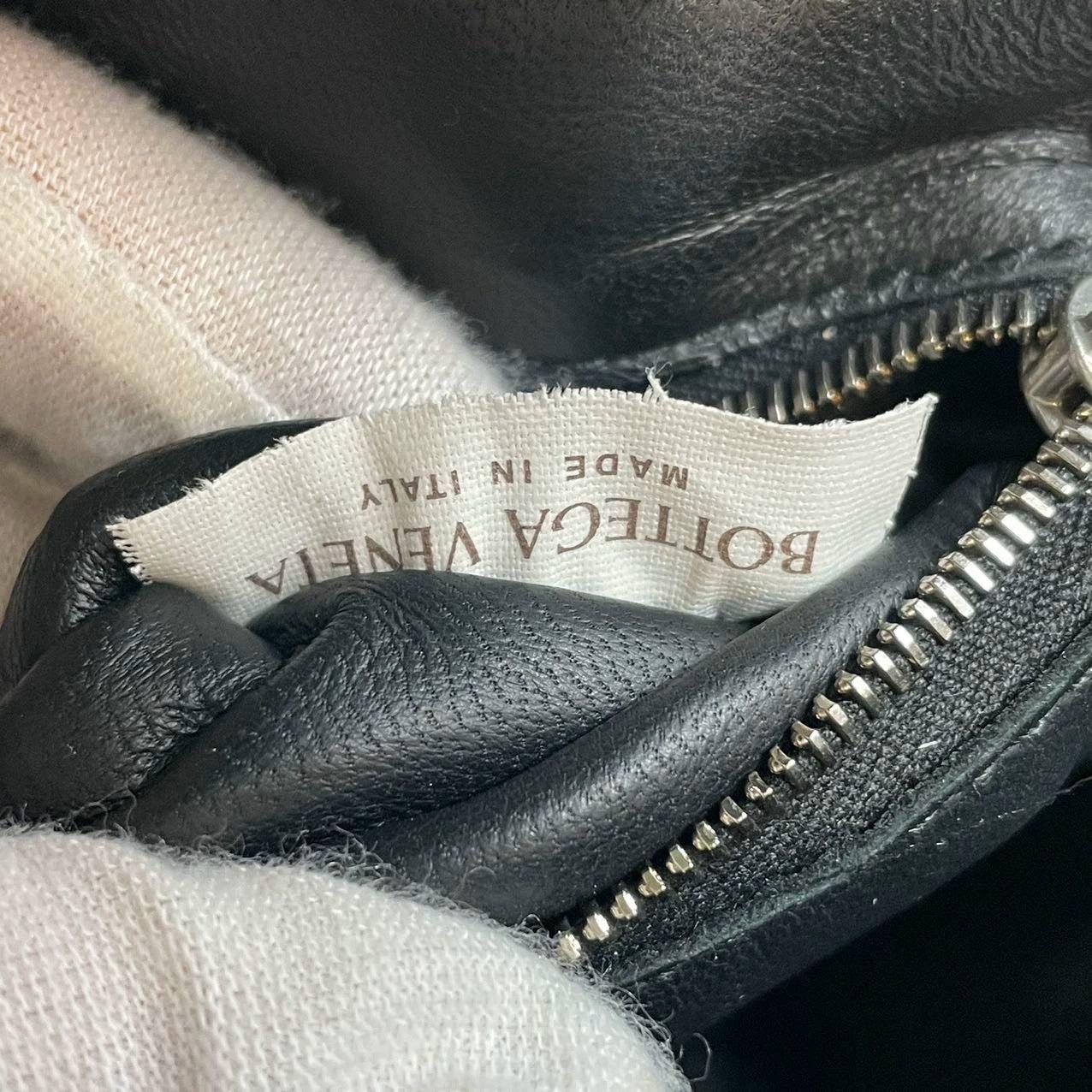 Bottega Veneta Padded Cassette Black Leather For Sale 6
