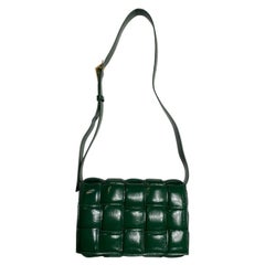 Bottega Veneta Padded cassette green bag