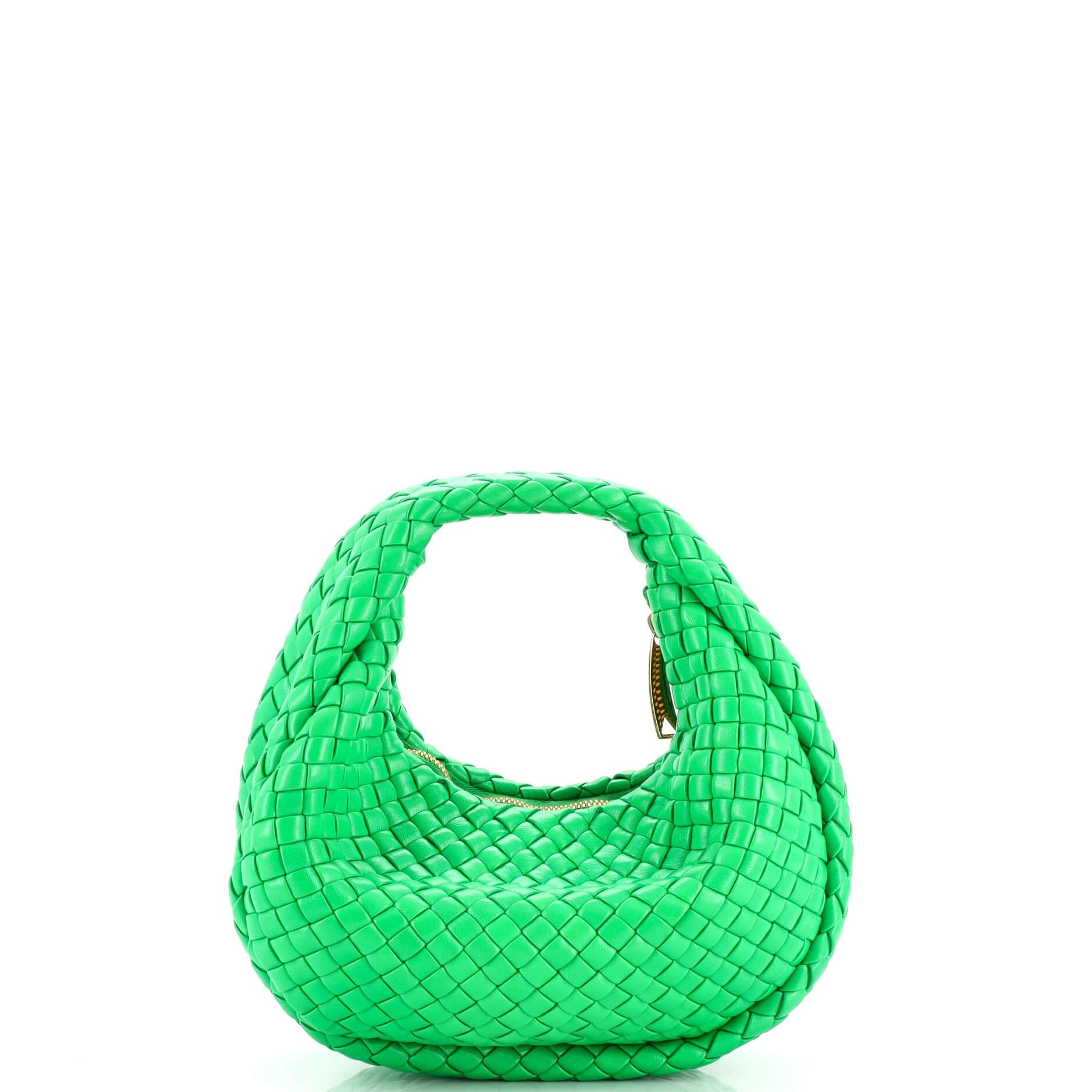 Bottega Veneta Padded Jodie Shoulder Bag Intrecciato Nappa Mini In Good Condition In NY, NY