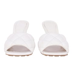 Bottega Veneta Padded Quilted-Leather Mules