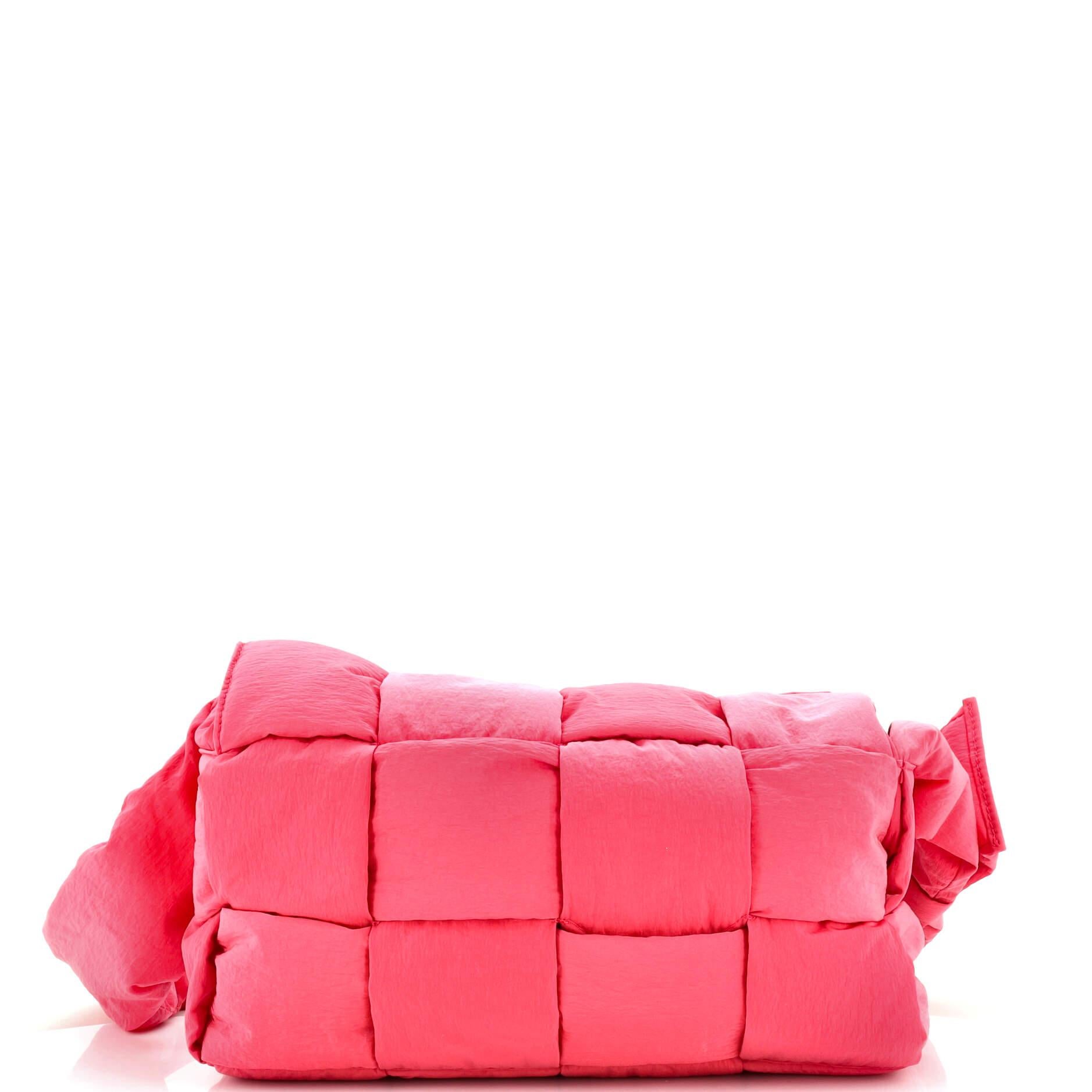 Women's Bottega Veneta Padded Tech Cassette Crossbody Bag Intrecciato Nylon For Sale
