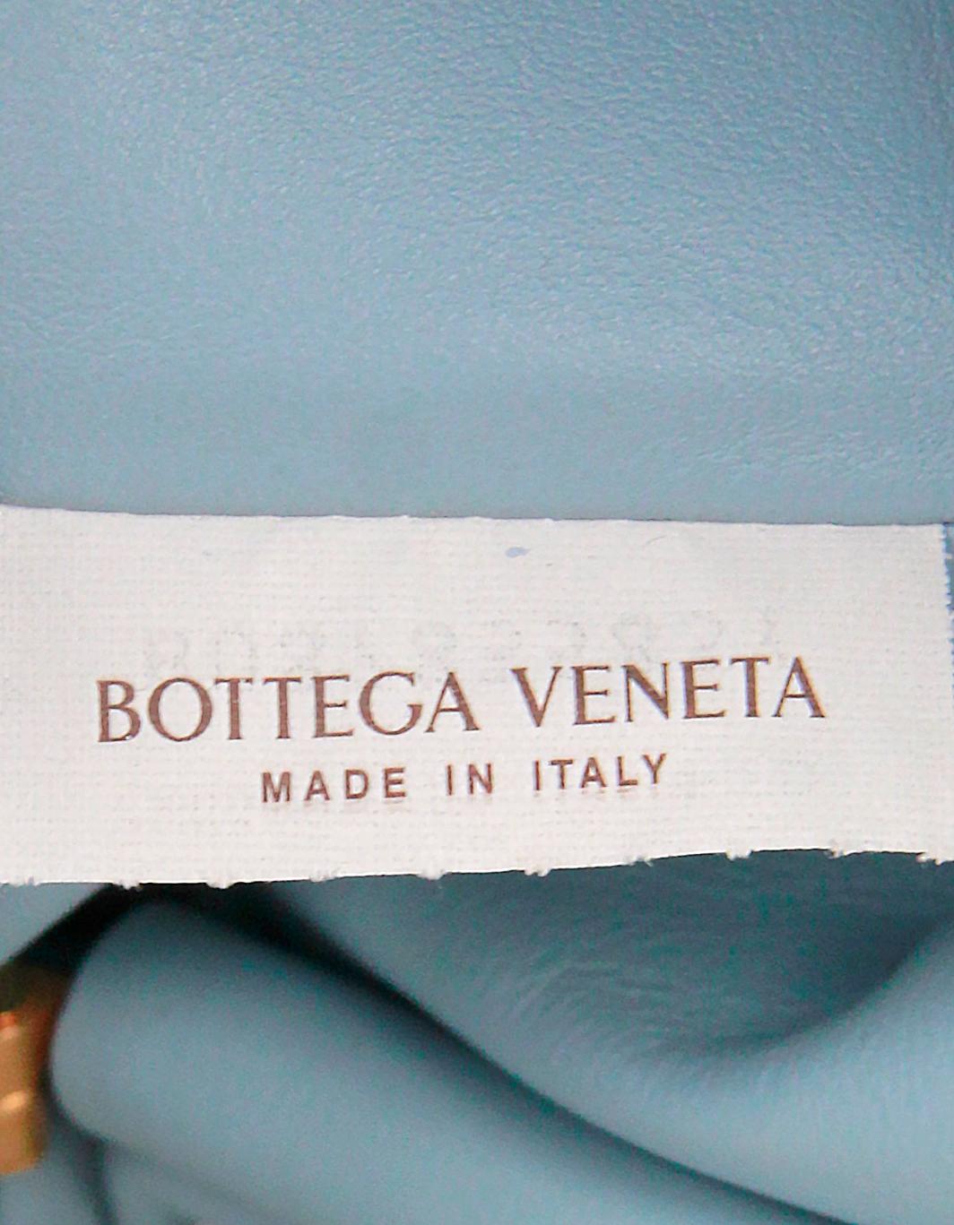 Women's Bottega Veneta Pale Blue Butter Leather The Pouch Clutch Bag rt. $3, 400