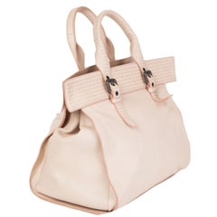 BOTTEGA VENETA blassrosa Ziegenleder MADRAS TOTE Tasche