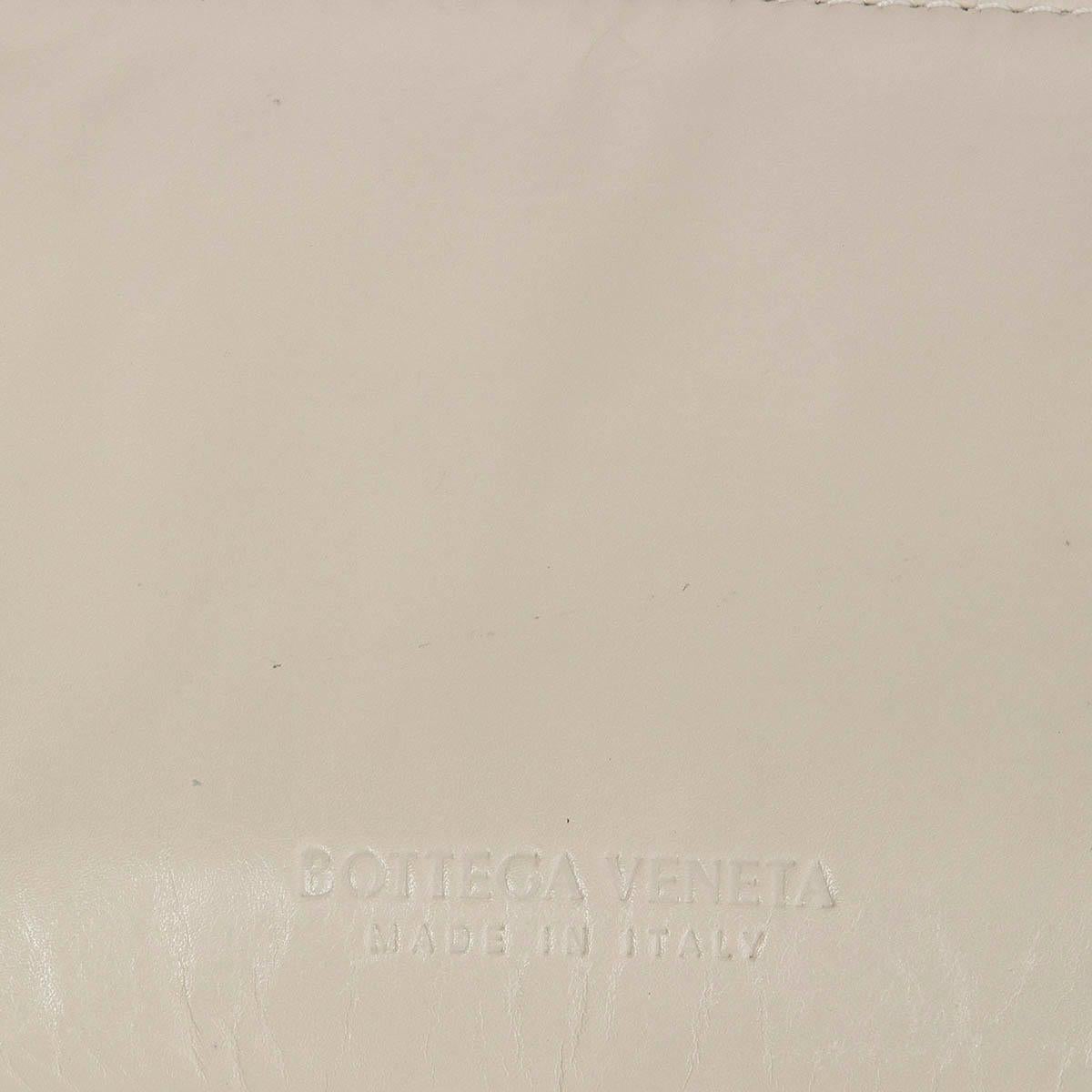 BOTTEGA VENETA pale sand beige leather PADDED LEATHER BIFOLD Clutch Bag For Sale 1