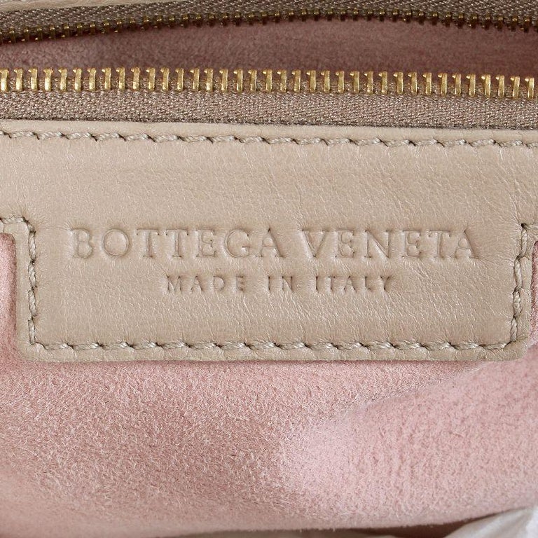 BOTTEGA pale taupe PYTHON Doctors Bag For Sale at 1stDibs