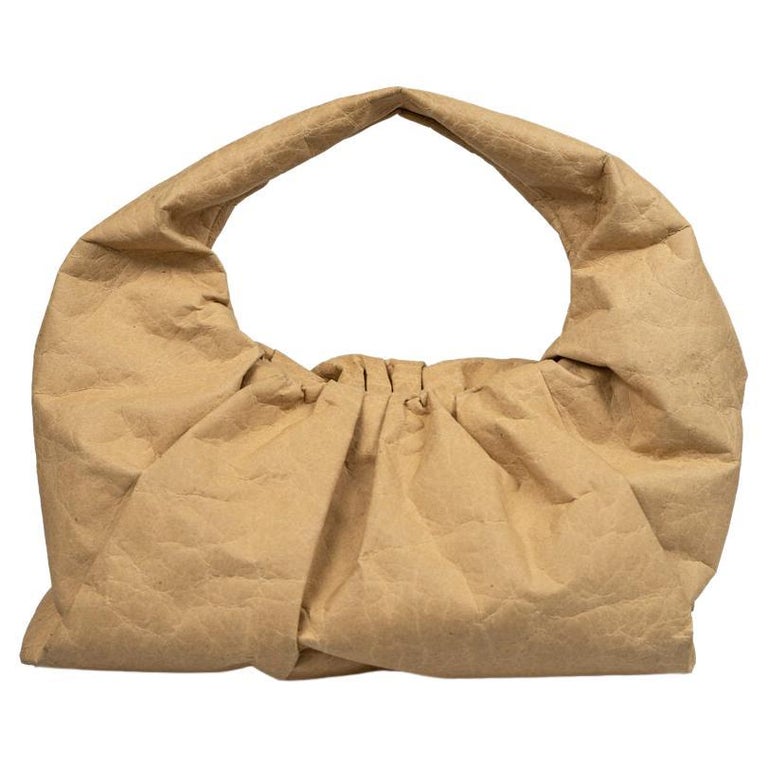 Bottega Veneta Paper Shoulder Pouch Bag For Sale at 1stDibs