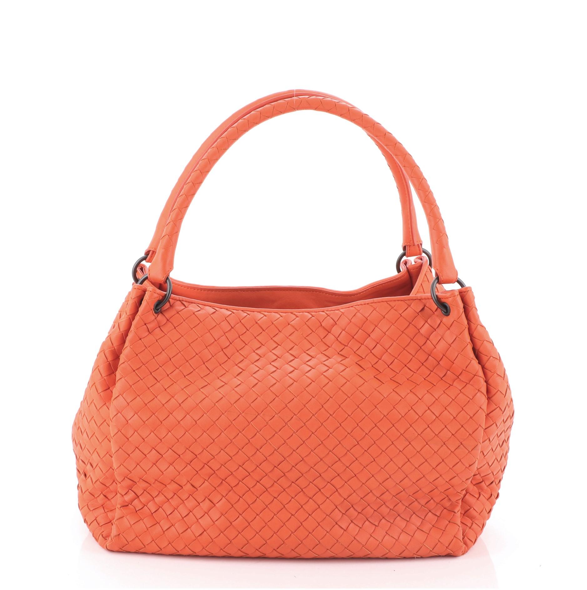 Parachute-Tasche von Bottega Veneta Intrecciato Nappa Medium im Zustand „Gut“ in NY, NY