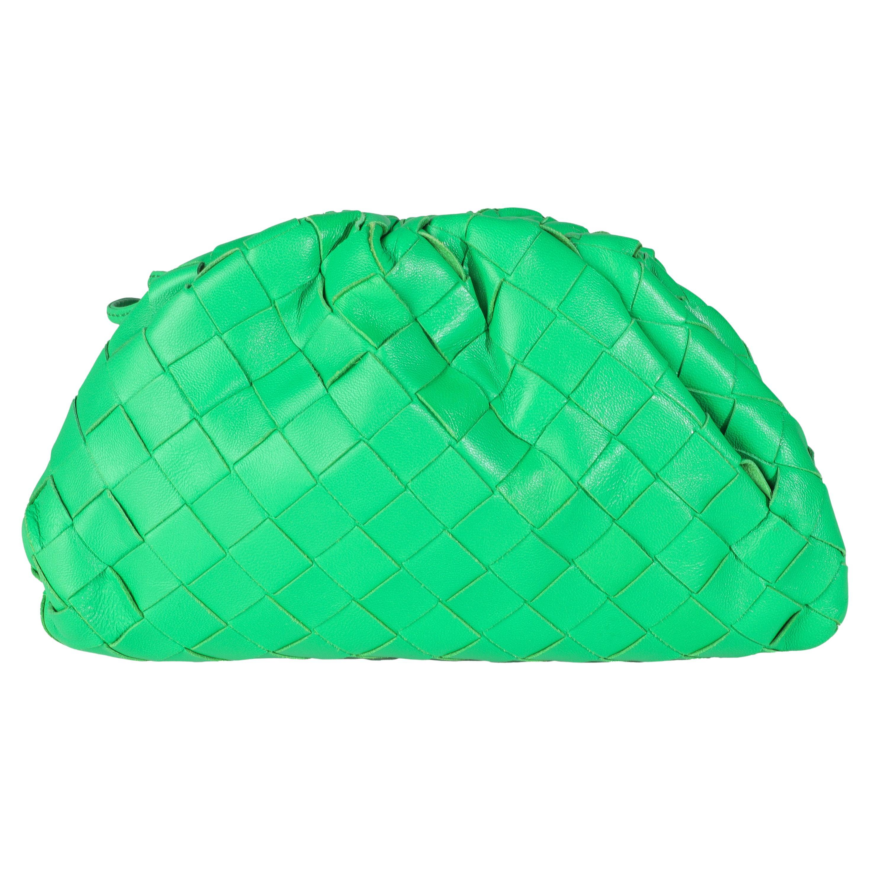 Bottega Veneta - Mini-pochette en nappa Intrecciato à l
effigie de la perruche