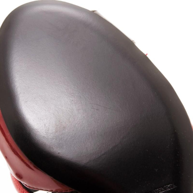 Bottega Veneta Patent Leather Cutout Wedges Size 38.5 4