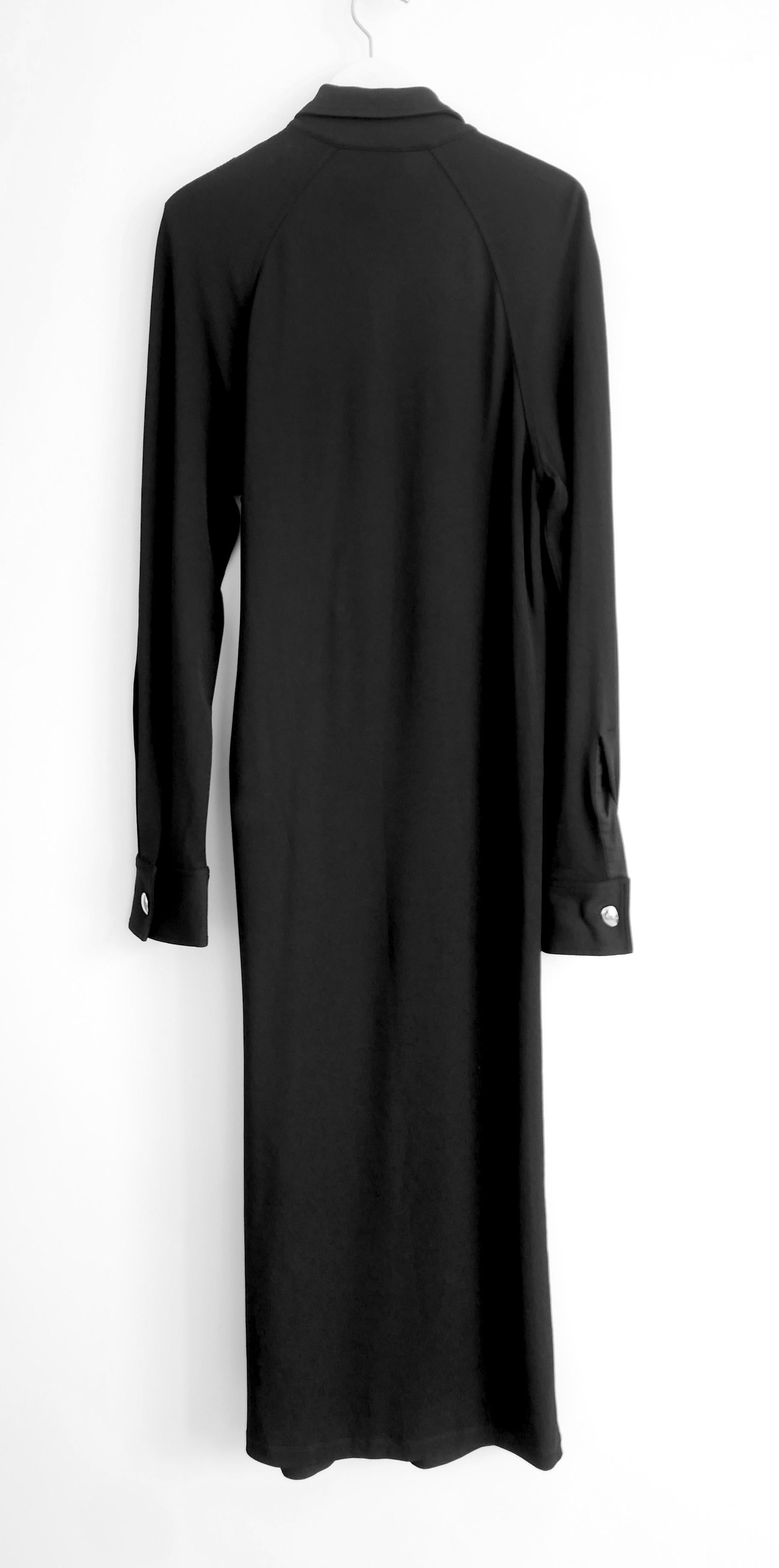 Women's Bottega Veneta PF20 Hardware Detail Black Dress For Sale