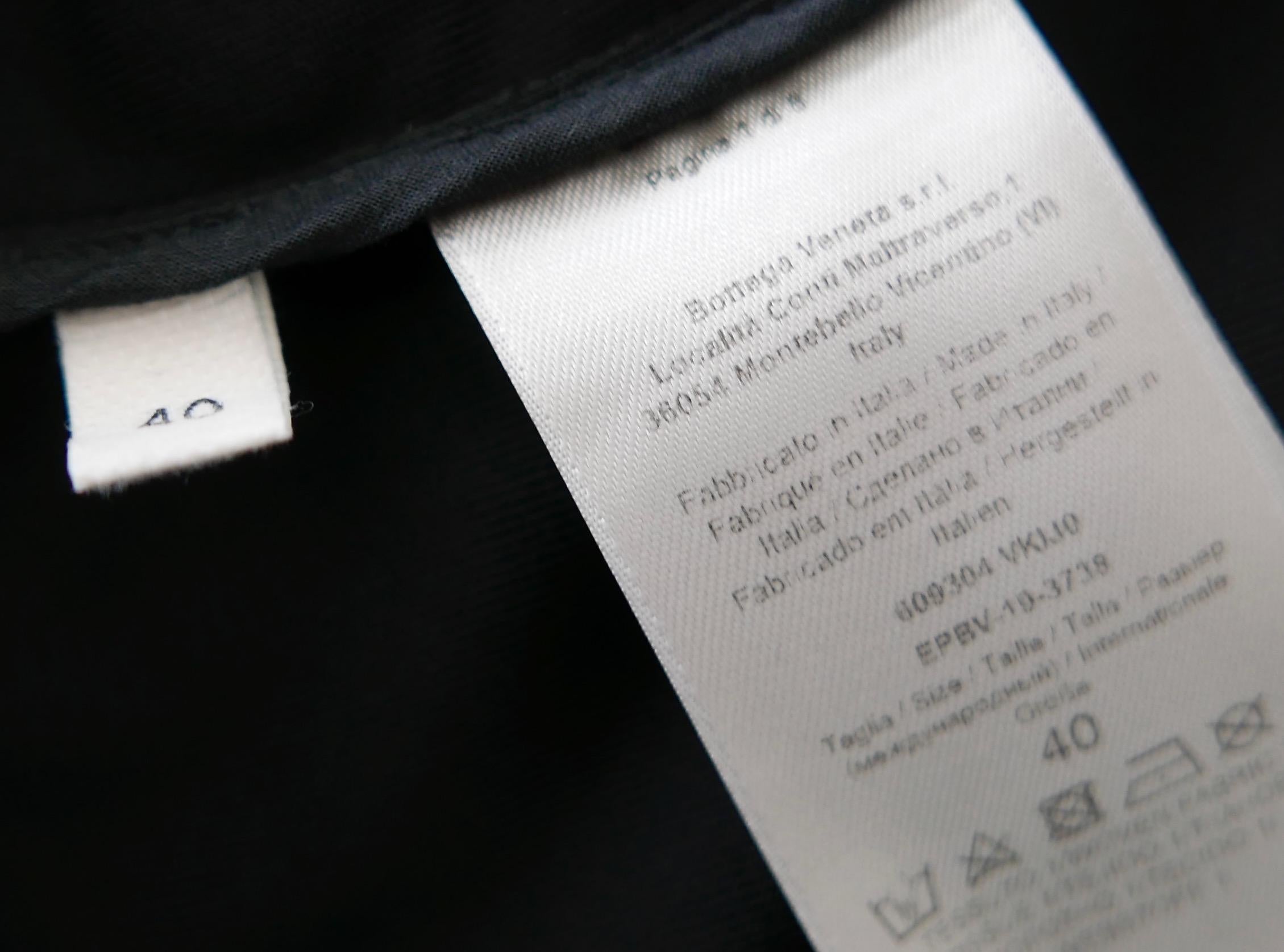 Bottega Veneta PF20 Hardware Detail Black Dress For Sale 3