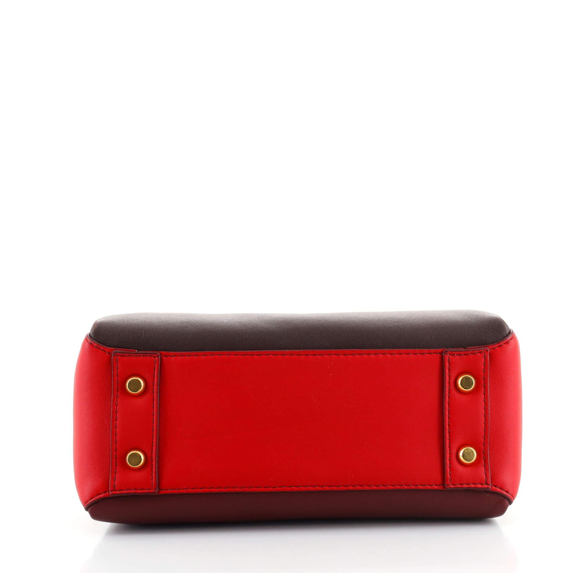 Bottega Veneta Piazza NM Leder-Mini-Tasche mit Griff für Damen oder Herren