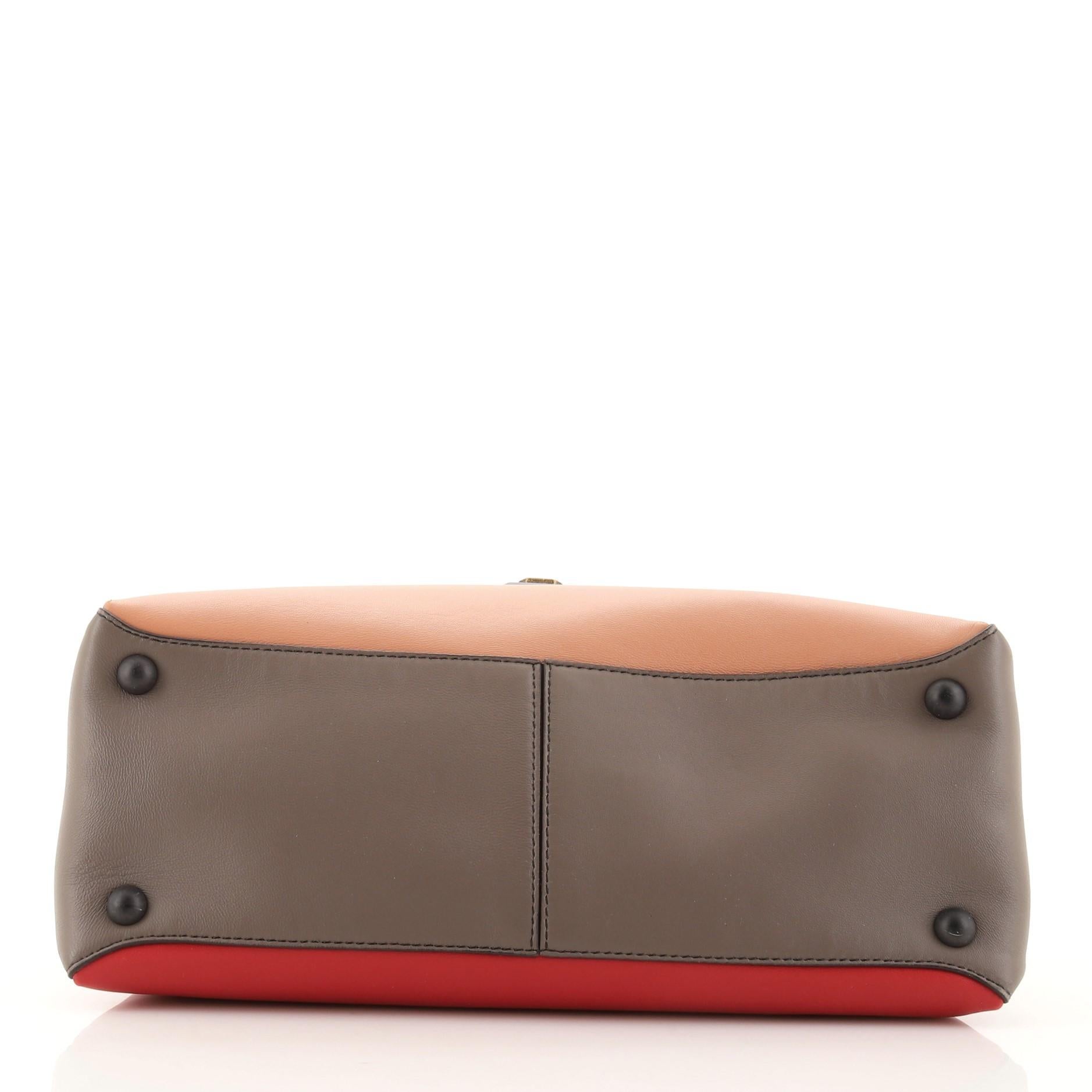 Pink Bottega Veneta Piazza Top Handle Bag Leather with Intrecciato Detail Medium
