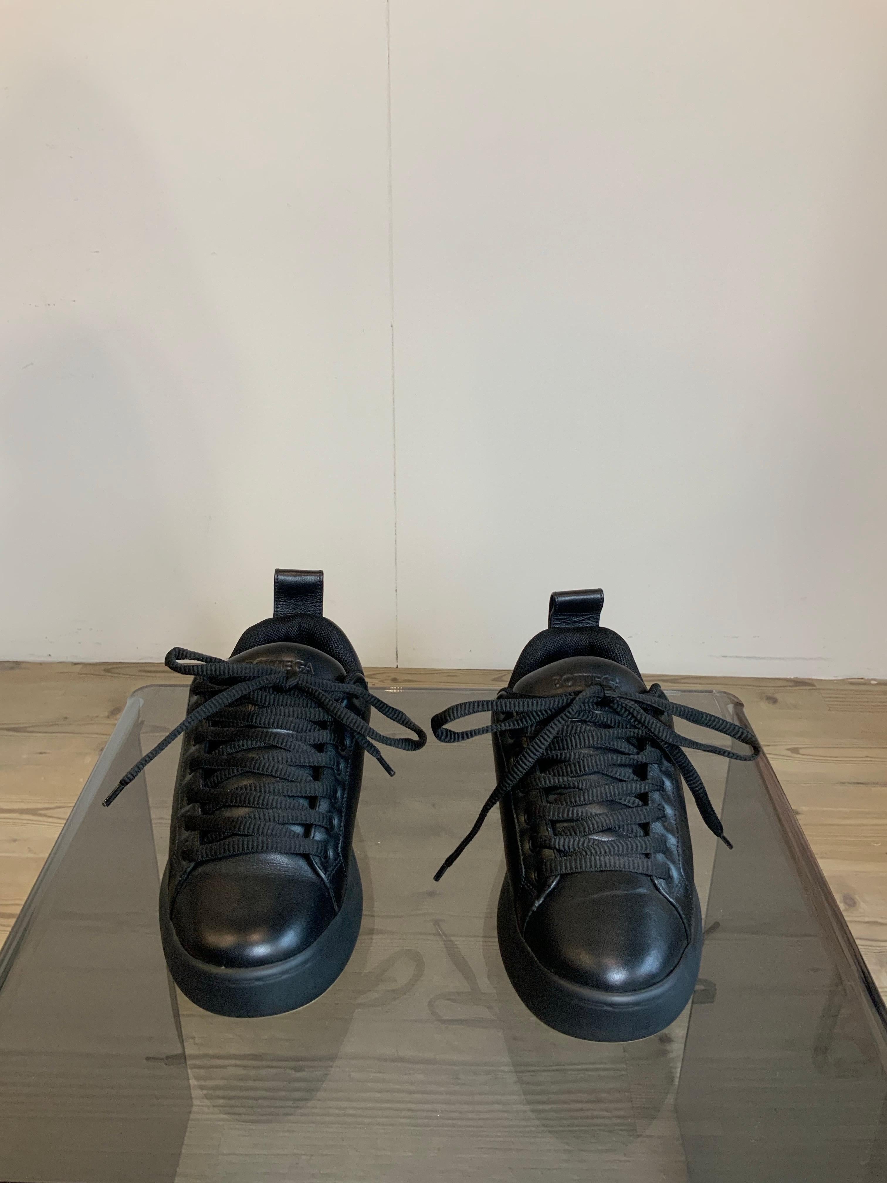 Black Bottega Veneta pillow black sneakers For Sale