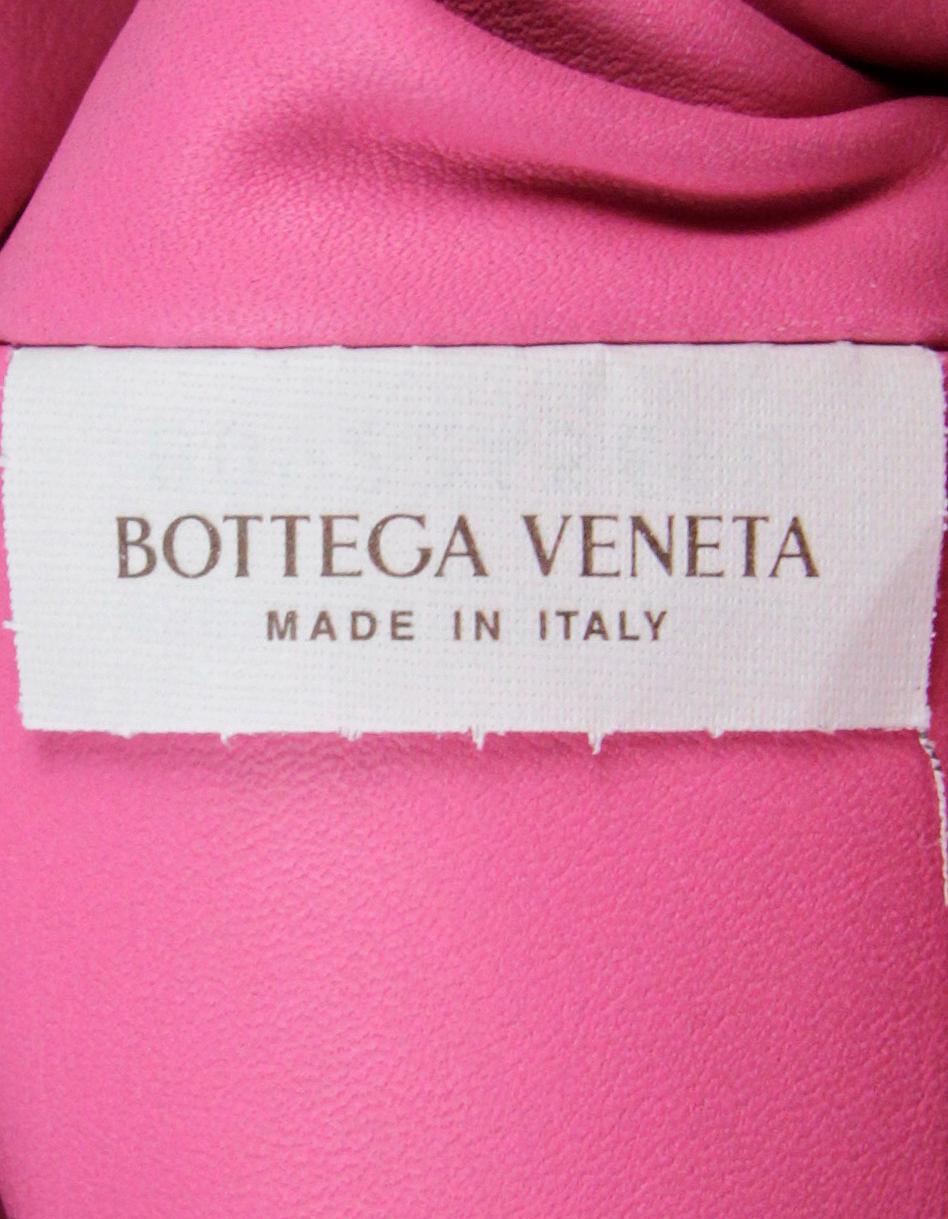 Women's Bottega Veneta Pink Butter Leather The Mini Pouch Crossbody Bag