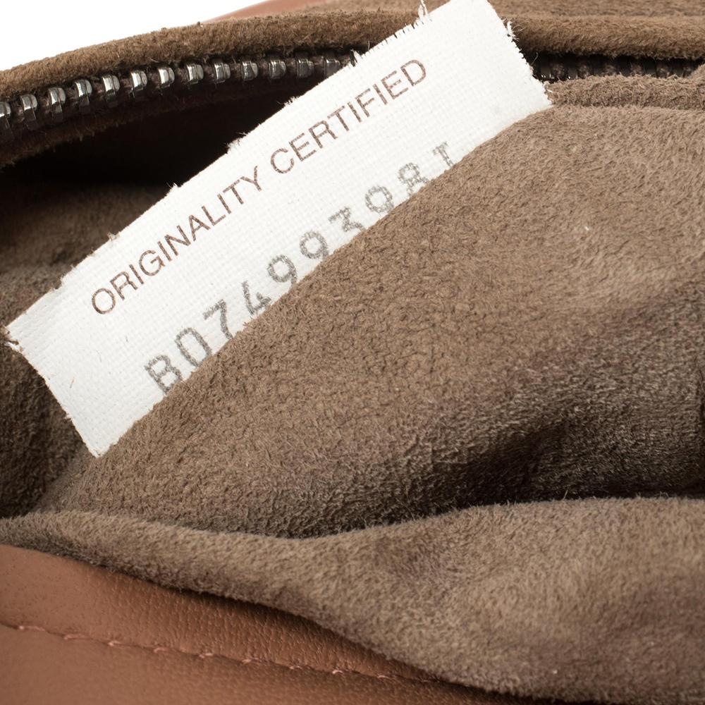 Bottega Veneta Rosa Intrecciato Leder Alumna Top Handle Tasche 3