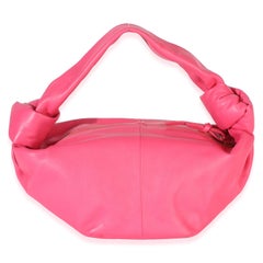 Bottega Veneta Pink Nappa Mini Double Knot Bag