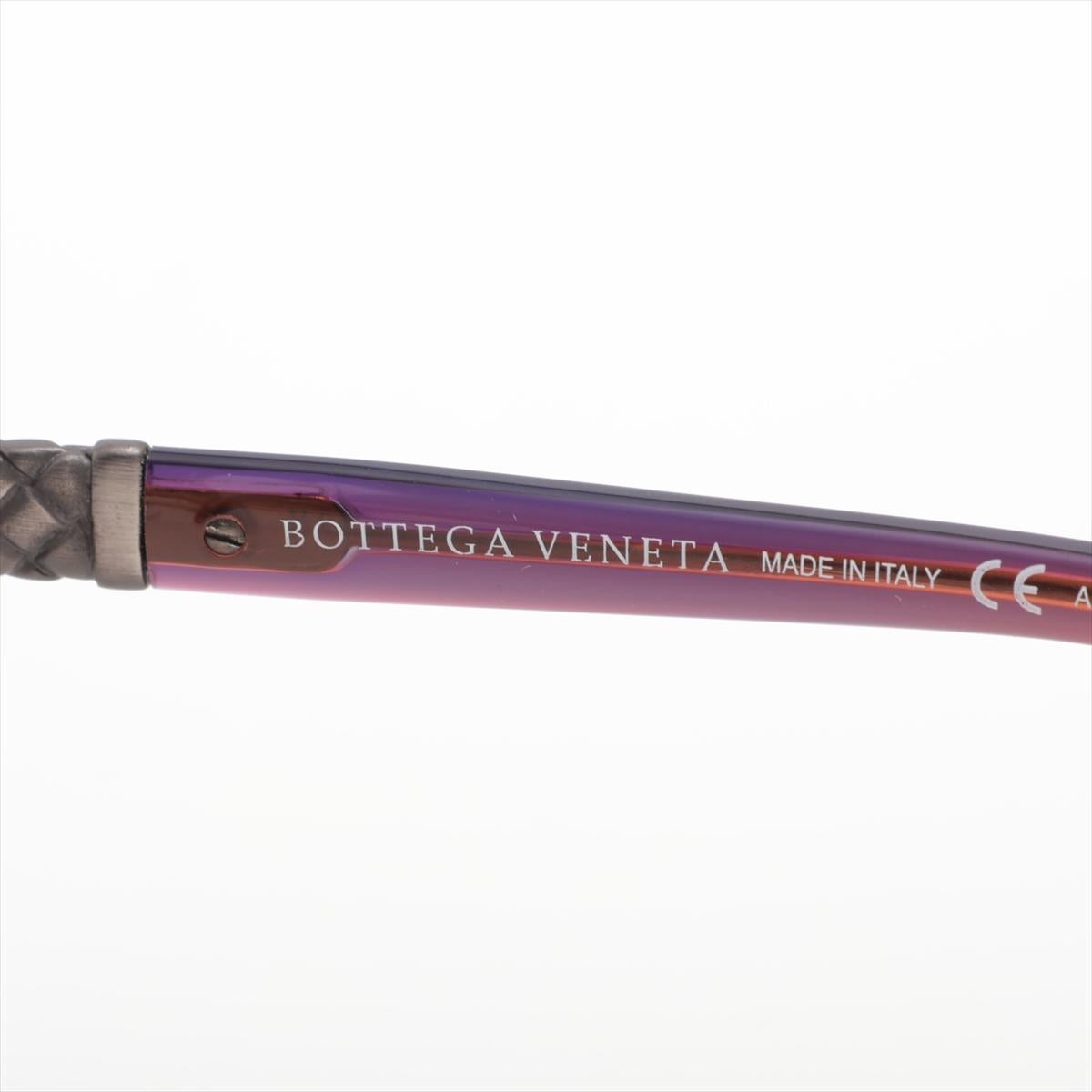 Kunststoff-Sonnenglas von Bottega Veneta in Violett im Angebot 1