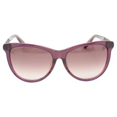 Vintage Bottega Veneta Plastic Sunglass Violet