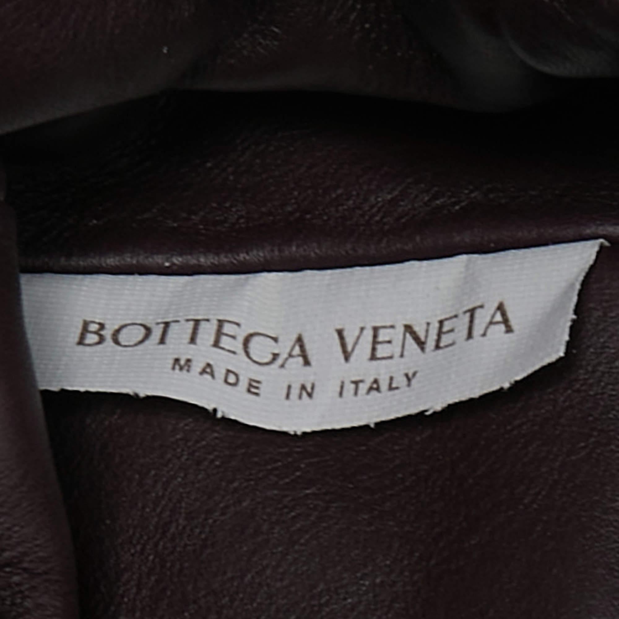 Women's Bottega Veneta Plum Leather Mini The Pouch Bag